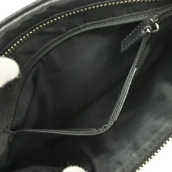 BUYIT Christian Dior Black Trotter Street Chic Shoulder Bag BOA0098 NQ01120 - Picture 9 of 16